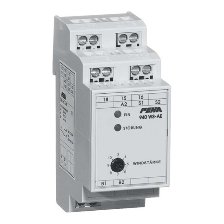 Peha Unité d’évaluation pour capteur de vent D 940 WS-AE