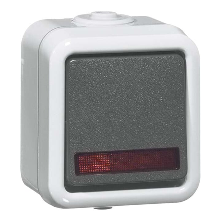 Peha Wippschalter Kontrolllicht 10A 250V D 626 WAB GLK