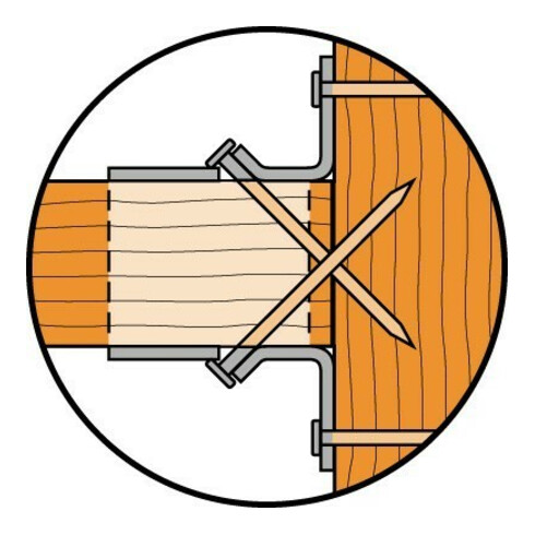 Clou peigne ETA 04/0013 électrozingué