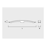 Peigne simple multicâble en nylon FORCE ONE Réf. WSC (100 ) CELO-5