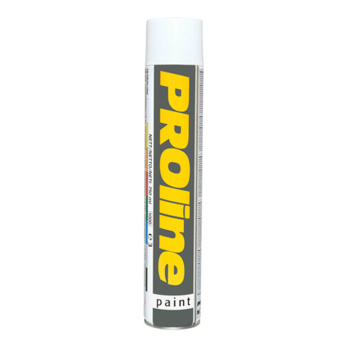 Peinture de marquage au trait Moravia peinture PROline 750 ml étain blanc