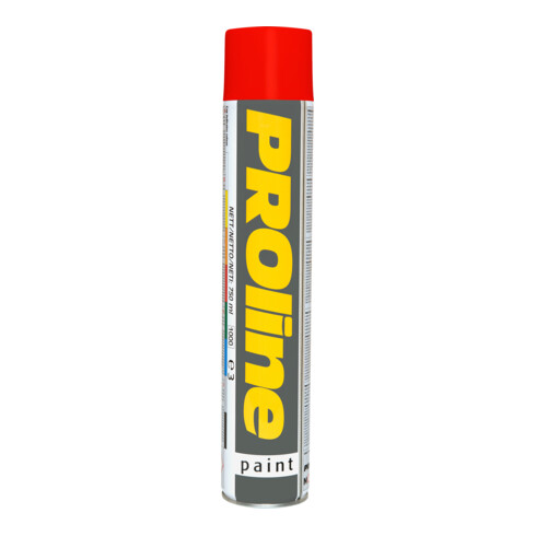 Peinture de marquage Moravia peinture PROline-peinture de ligne 750 ml bidon rouge