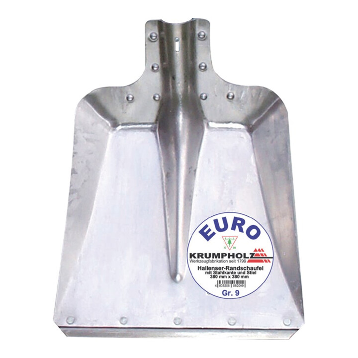 Pelle à bords Halle FAVORIT taille 7 340 x 325 mm tôle d'aluminium