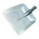 Pelle à bords Halle SILVER taille 7 340 x 325 mm tôle en acier IDEAL-1