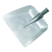 Pelle à bords Halle SILVER taille 9 380 x 380 mm tôle en acier IDEAL