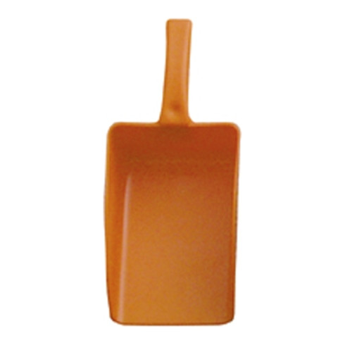 Pelle à main polypropylène orange dim. lame 190 x 140 x 75 mm CEMO