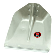 Pelle ronde Idealspaten Hallenser Favorit avec bord de protection sans manche 380 x 380 mm