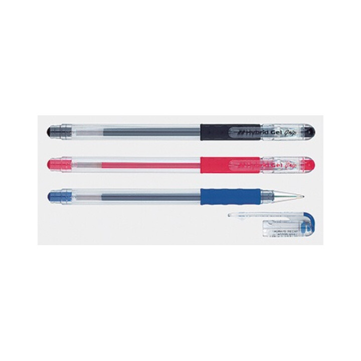 Pentel Gelroller Hybrid Gel Grip K116-A Druckmechnik 0,3mm schwarz