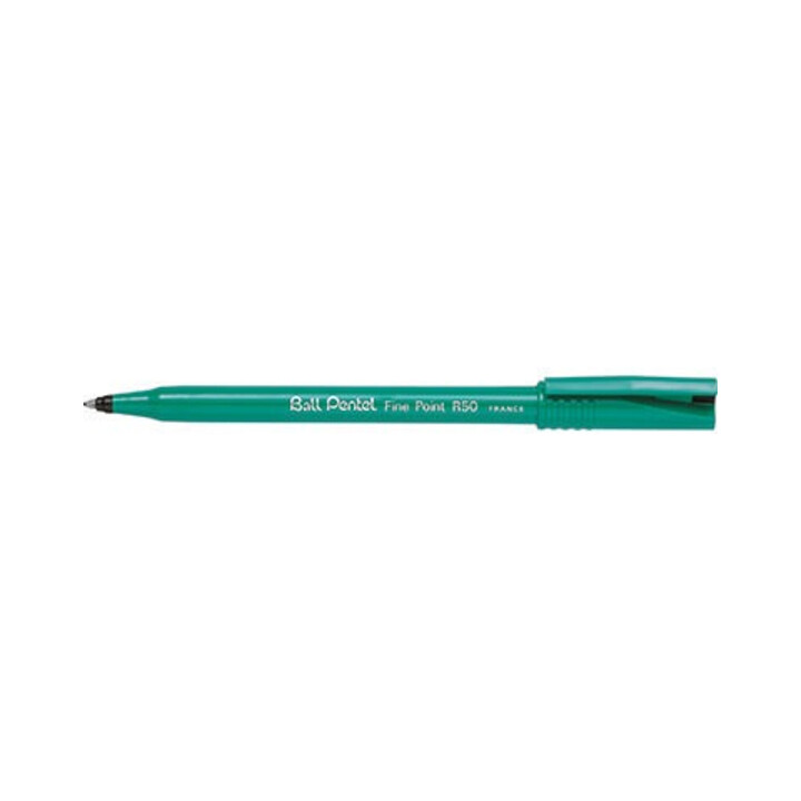 Pentel Tintenroller Ball R50-A 0,4mm Kappenmodell schwarz