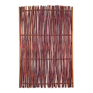 PEPE Clôture noisette 120 x 180 cm cadre 45 x 25 mm brun