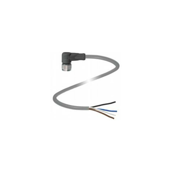Pepperl+Fuchs Boîtier d’angle pour câble M12, antichoc V1-W-5M-PUR