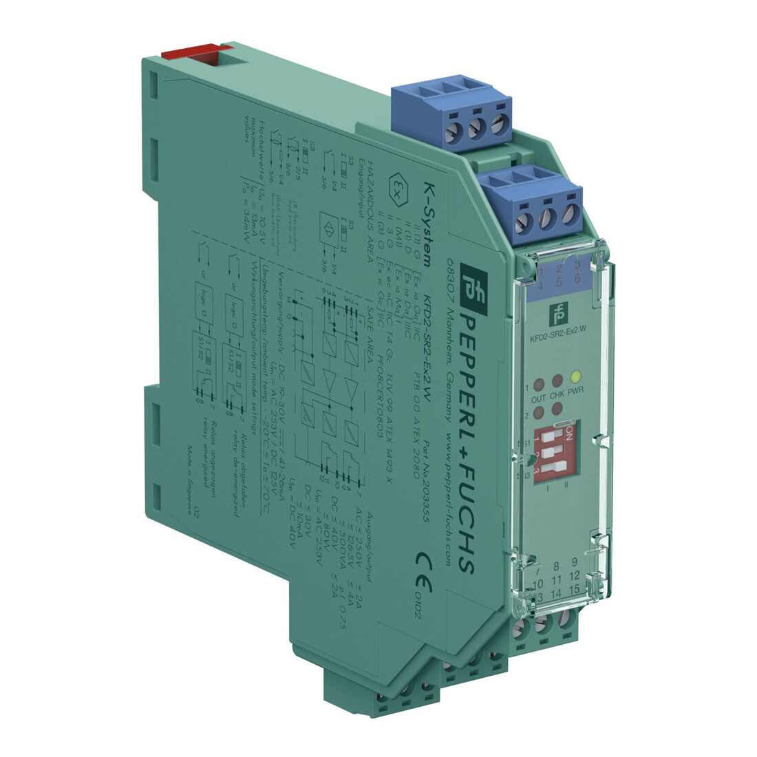 Pepperl+Fuchs Fabrik Schaltverstärker KFD2-SR2-Ex2.W