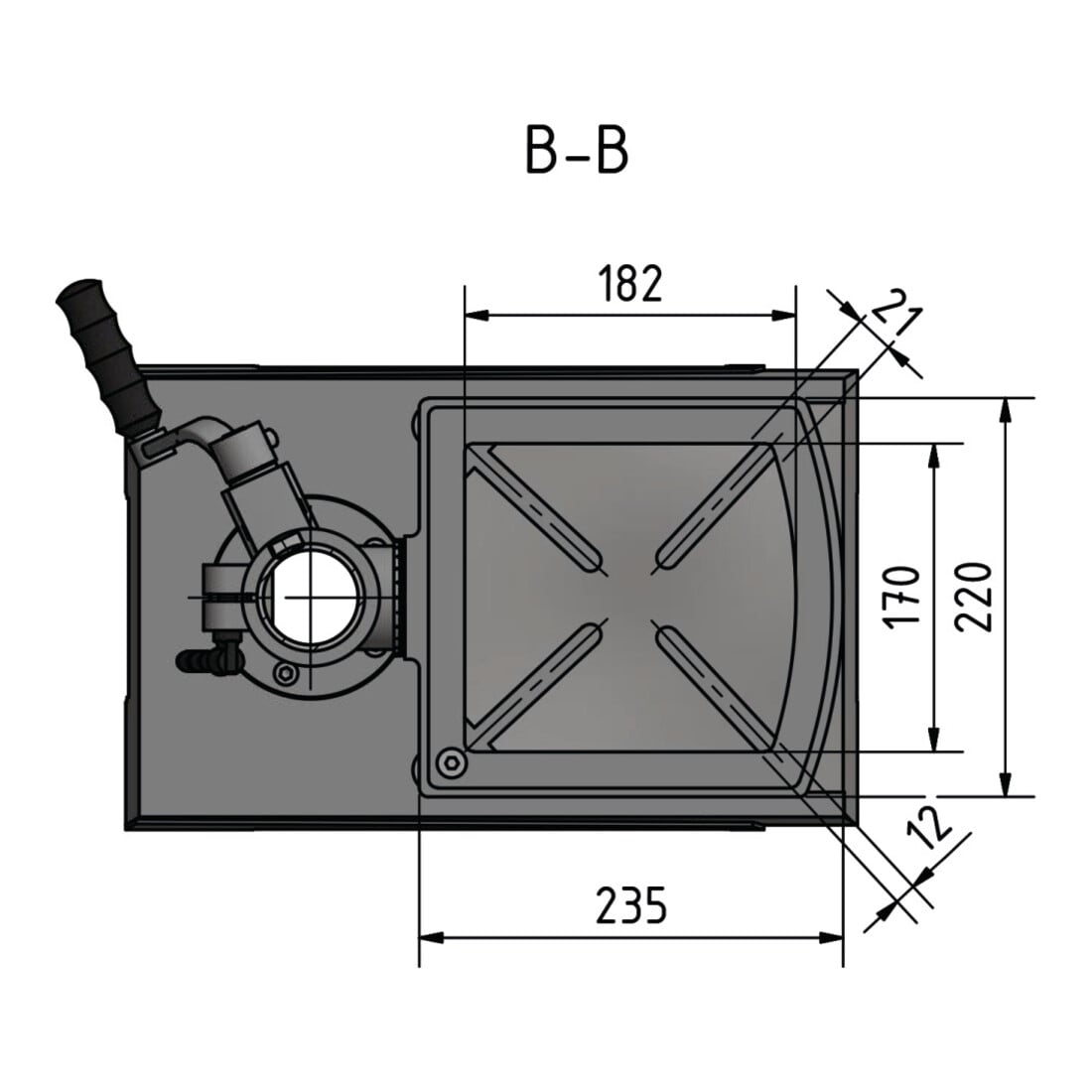 Perceuse à colonne Stürmer D 17 Pro 16 mm MK2 680-2700
