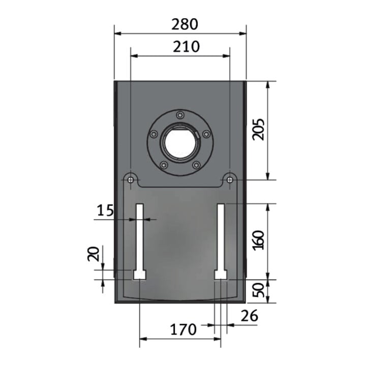 Perceuse à colonne Stürmer D 23 Pro 400V 25 mm OPTI-DRILL