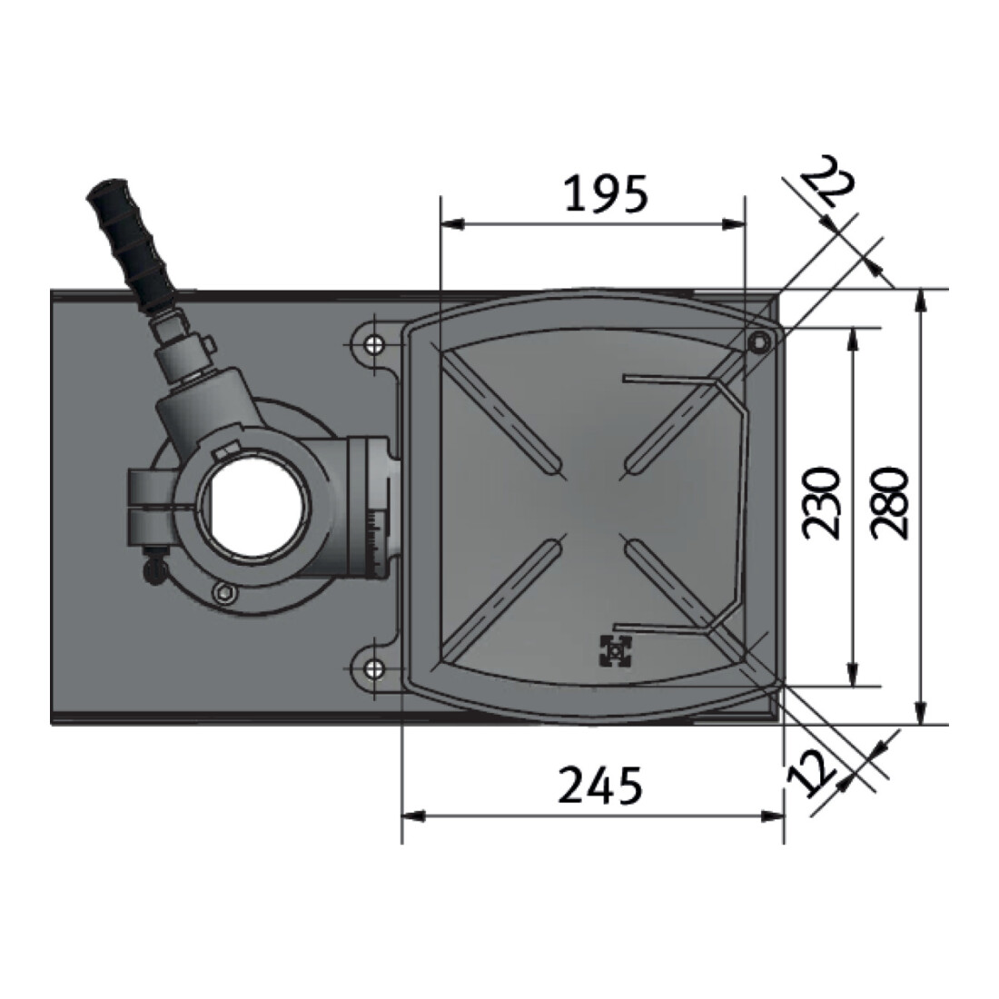 Perceuse à colonne Stürmer D 23 Pro 400V 25 mm OPTI-DRILL