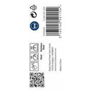 Perceuse à métaux Bosch HSS-Co, DIN 338, 4 x 43 x 75 mm-2