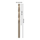Perceuse à métaux Bosch HSS-Co, DIN 338, 5,5 x 57 x 93 mm-5