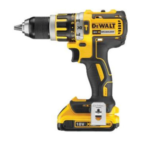 Perceuse à percussion à batterie DEWALT BL 18 V 2 Ah DCD795D2