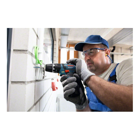 Perceuse à percussion Bosch alimentée par batterie GSB 12V-15 Solo Version L-BOXX