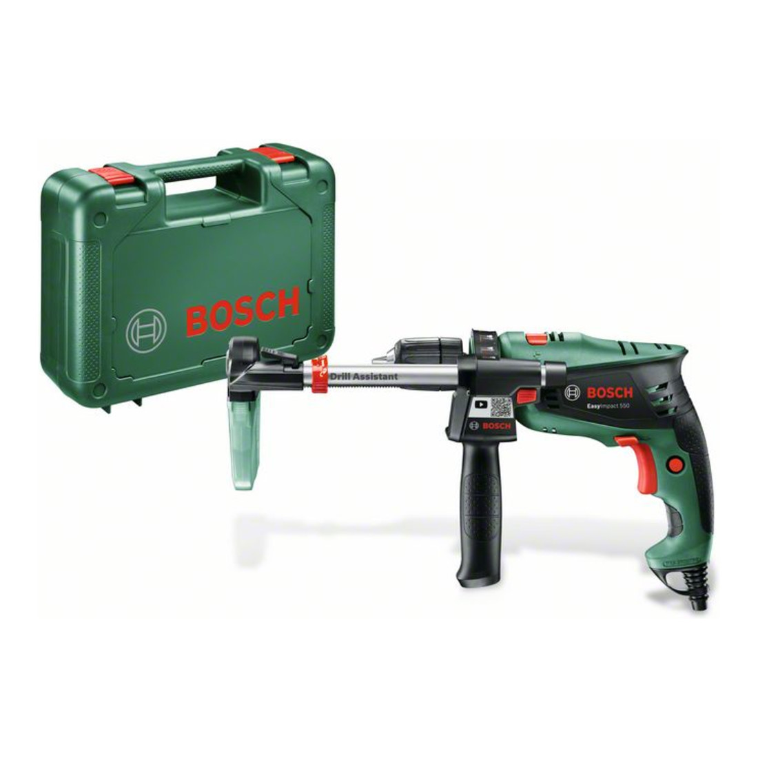 Perceuse à percussion Bosch EasyImpact 550, avec Drill Assistant