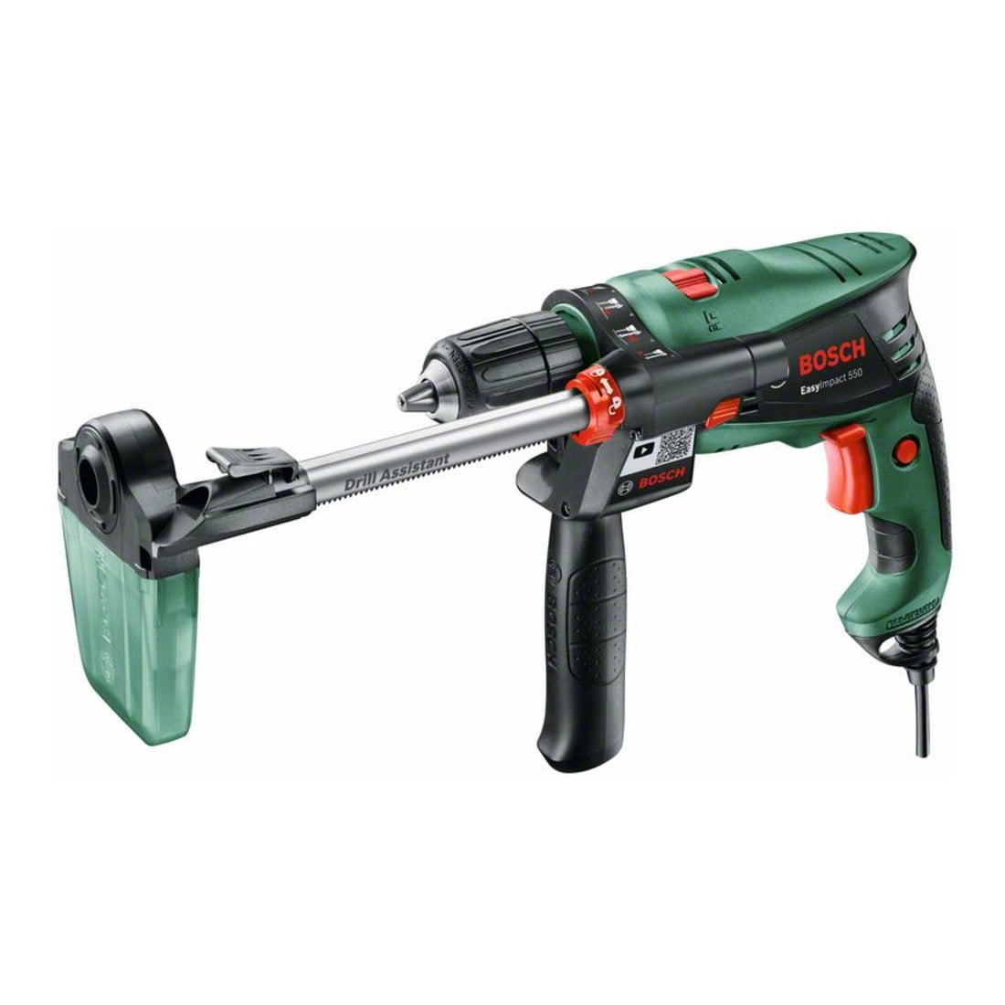 Perceuse à percussion Bosch EasyImpact 550, avec Drill Assistant