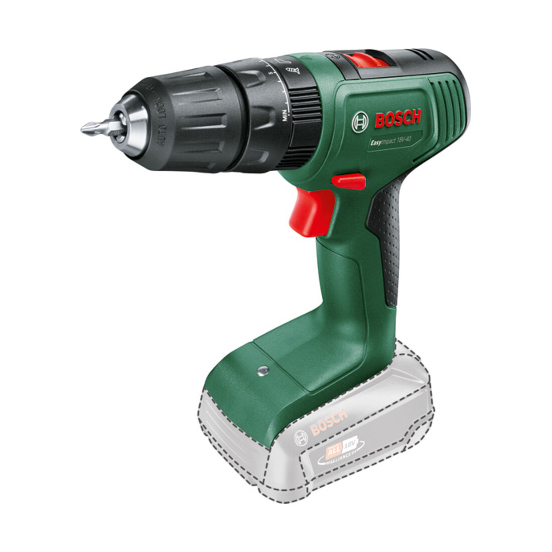 Perceuse à percussion sans fil Bosch EasyImpact 18V-40