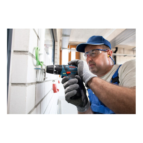 Perceuse à percussion sans fil Bosch GSB 12V-15 avec 1 x 4,0 Ah 1 x 2,0 Ah batterie Li-Ion