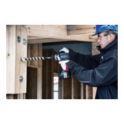 Perceuse à percussion sans fil Bosch GSB 18V-110 C, version solo avec poignée supplémentaire, L-BOXX-4