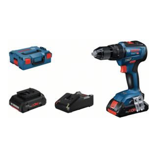 Perceuse à percussion sans fil Bosch GSB 18V-55, 2 ProCORE18V sans fil, chargeur rapide GAL 18V-40