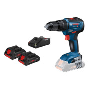 Perceuse à percussion sans fil Bosch GSB 18V-55, 2 ProCORE18V sans fil, chargeur rapide GAL 18V-40-4