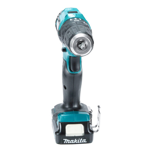 Perceuse à percussion sans fil Makita 12 V max / 2.0 Ah, 2 batteries + chargeur dans une valise de transport HP333DSAX1