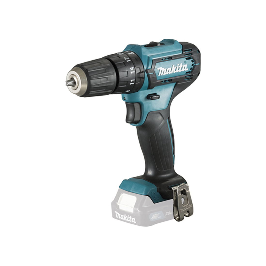 Perceuse à percussion sans fil Makita 12V HP333DZ dans Makpac