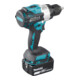 Perceuse à percussion sans fil Makita 18V / 5.0 Ah, 2 batteries + chargeur en MAKPAC DHP486RTJ
