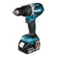 Perceuse à percussion sans fil Makita 18V 5.0 Ah DHP484RTJ-1