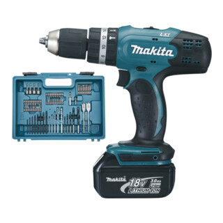 Perceuse à percussion sans fil Makita DHP453RFX4