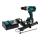 Perceuse à percussion sans fil Makita DHP458RF3J-4