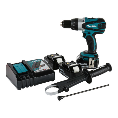 Perceuse à percussion sans fil Makita DHP458RF3J