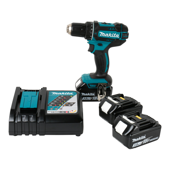Perceuse à percussion sans fil Makita DHP482RT3J
