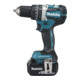 Perceuse à percussion sans fil Makita DHP484RFE-1