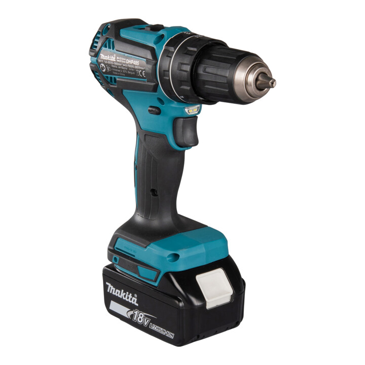 Perceuse à percussion sans fil Makita DHP485RTJ, 18 V, 5,0 Ah