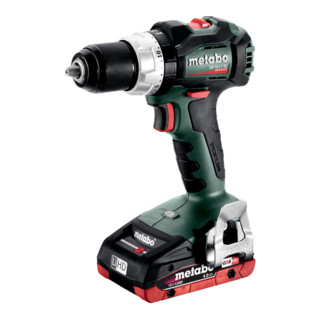 Perceuse à percussion sans fil SB 18 LT BL metabo, Coffret, 18V 2x4Ah LiHD + ASC 55