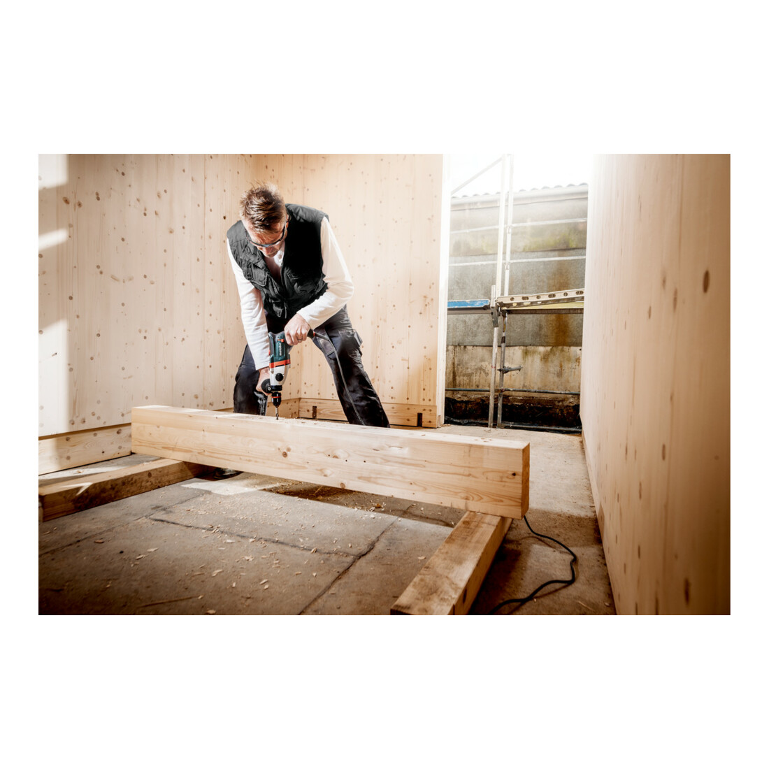 Perceuse à percussion SBEV 1100-2 S metabo, Coffret