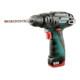 Perceuse à percussion sur batterie Metabo PowerMaxx SB Mallette plastique Basic ; 10,8V 2x2Ah Li-Ion + LC 40-3