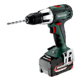 Perceuse à percussion sur batterie Metabo SB 18 LT metaBOX 145 ; 18V 2x4Ah Li-Ion + ASC 55