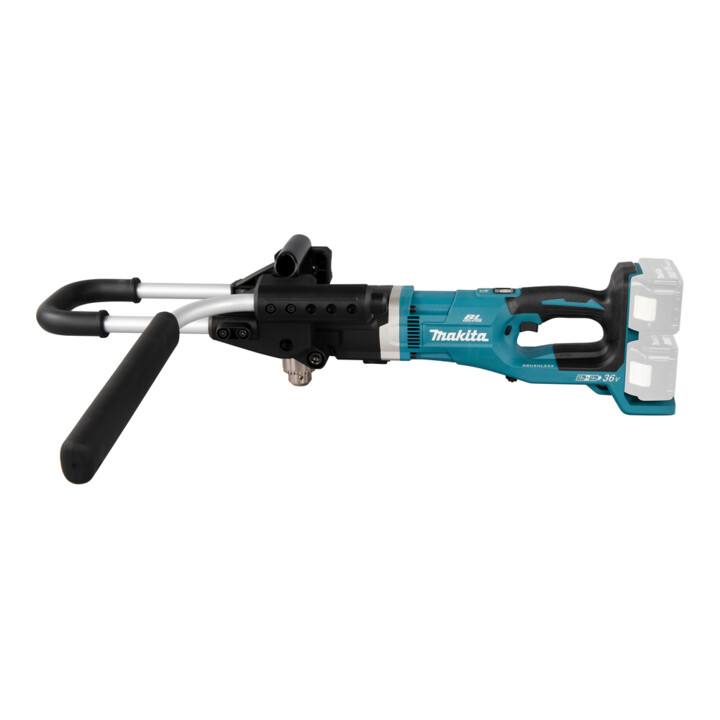 Perceuse à terre sans fil Makita 2x18 V DDG460ZX7 avec chargeur rapide double et 2 batteries