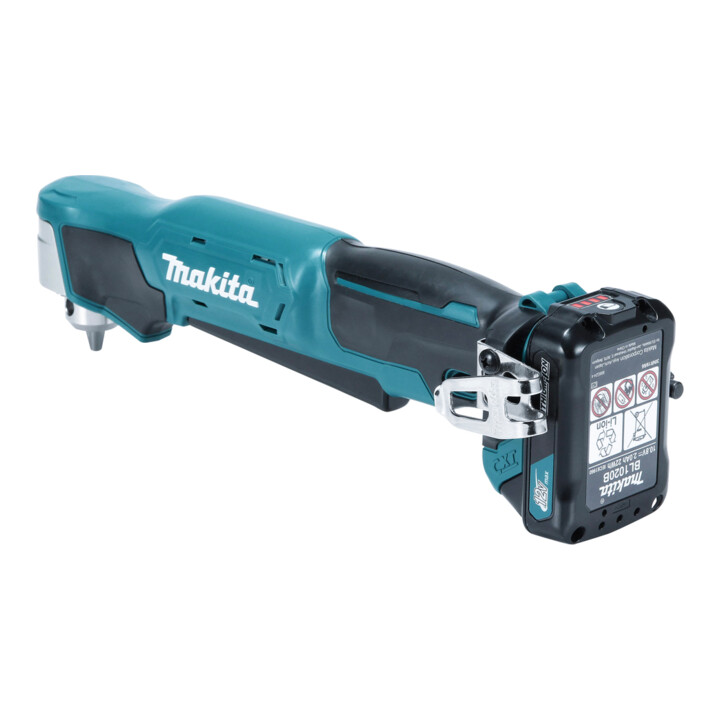 Perceuse d'angle Makita à batterie 10,8 V / 1,5 Ah, 2 batteries + chargeur dans le MAKPAC DA332DSYJ