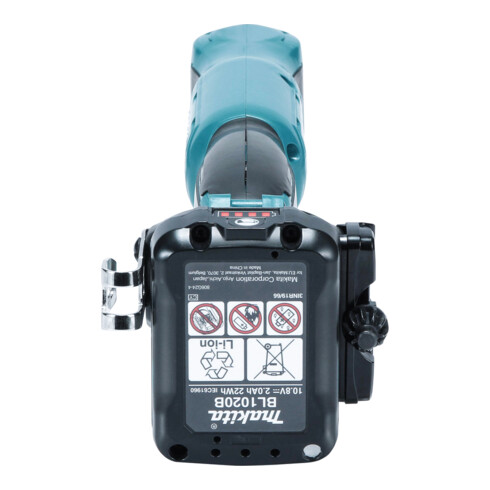 Perceuse d'angle Makita à batterie 10,8 V / 1,5 Ah, 2 batteries + chargeur dans le MAKPAC DA332DSYJ