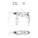 Perceuse Metabo BE 850-2 dans carton