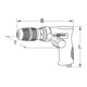 Perceuse pneumatique, 450 Tr/min-5