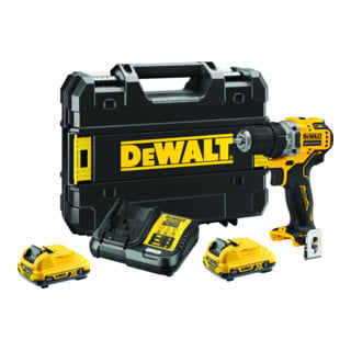 Perceuse sans fil DEWALT 12V / 2Ah DCD701D2-QW